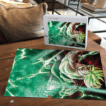 Dragon Ball Z Legendary Broly SSJ2 Green Aura Puzzle