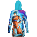 Dragon Ball Z Legendary Duo Goku Vegeta SSGSS Hoodie Dress