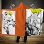 Dragon Ball Z Legendary Super Saiyan Son Goku Hooded Blanket