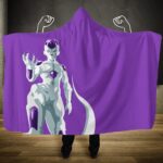 Dragon Ball Z Lord Frieza Final Form Vector Art Hooded Blanket