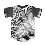Dragon Ball Z Mad Picollo Manga Art Baseball Jersey