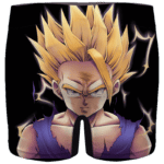 Dragon Ball Z Mad Teen Gohan Black Awesome Men's Boxer Brief
