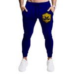 Dragon Ball Z Majin Badge Awesome Navy Blue Tracksuit Bottoms