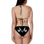 Dragon Ball Z Majin Symbol Black White Sexy Two Piece Bikini