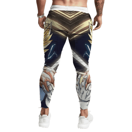 Dragon Ball Z Majin Vegeta Injured Battle Mode Dope Track Pants