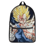 Dragon Ball Z Majin Vegeta Injured In Battle Canvas Backpack