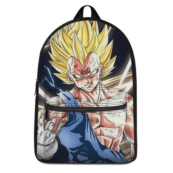 Dragon Ball Z Majin Vegeta Injured In Battle Canvas Backpack