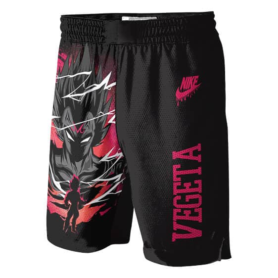 Dragon Ball Z Majin Vegeta Nike Drip Jersey Shorts