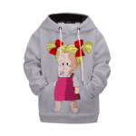 Dragon Ball Z Marron Kid Cute and Chubby Kids Hoodie