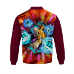 Dragon Ball Z Master Roshi Amazing Graphic Design Bomber Jacket Back