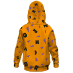 Dragon Ball Z Master Roshi Art Pattern Kids Hoodie Back