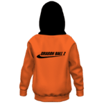 Dragon Ball Z Minimalist Nike Inspired Logo Kids Hoodie