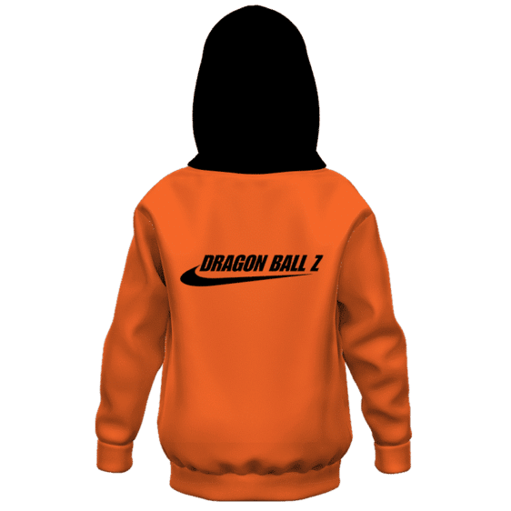 Dragon Ball Z Minimalist Nike Inspired Logo Kids Hoodie