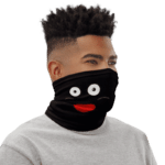 Dragon Ball Z Mr. Popo Funny Black Face Covering Neck Gaiter