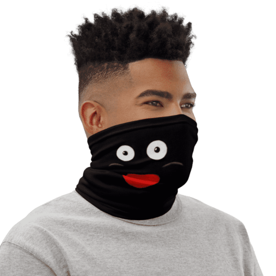 Dragon Ball Z Mr. Popo Funny Black Face Covering Neck Gaiter