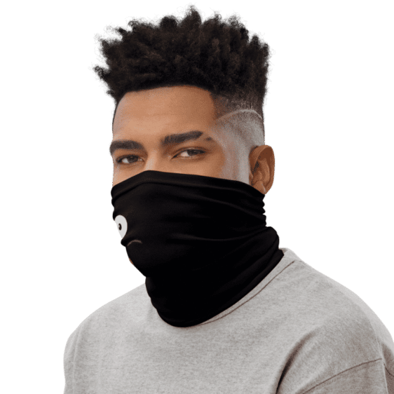 Dragon Ball Z Mr. Popo Funny Black Face Covering Neck Gaiter