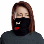 Dragon Ball Z Mr. Popo Funny Black Face Covering Neck Gaiter