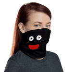 Dragon Ball Z Mr. Popo Funny Black Face Covering Neck Gaiter