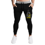 DBZ No Pain No Super Saiyan Goku Awesome Black Joggers