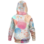 Dragon Ball Z Pan with Bee Colorful Happy Kids Hoodie - back