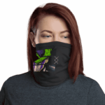 Dragon Ball Z Perfect Cell Art Face Covering Neck Gaiter