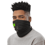 Dragon Ball Z Perfect Cell Art Face Covering Neck Gaiter
