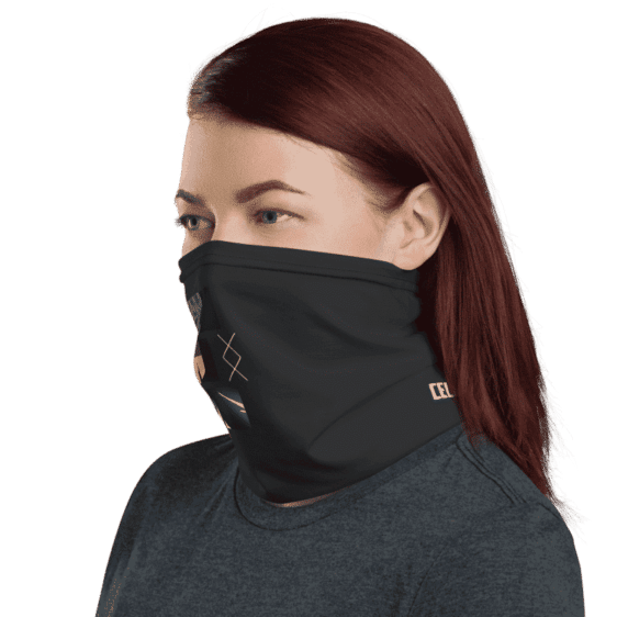 Dragon Ball Z Perfect Cell Art Face Covering Neck Gaiter