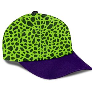 Dragon Ball Z Perfect Cell Inspired Pattern Cosplay Dad Cap
