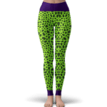 Dragon Ball Z Perfect Cell Pattern Cosplay Yoga Leggings