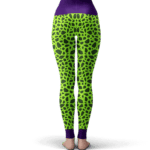 Dragon Ball Z Perfect Cell Pattern Cosplay Yoga Leggings