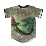 Dragon Ball Z Piccolo Wearing Weed Baseball Jersey