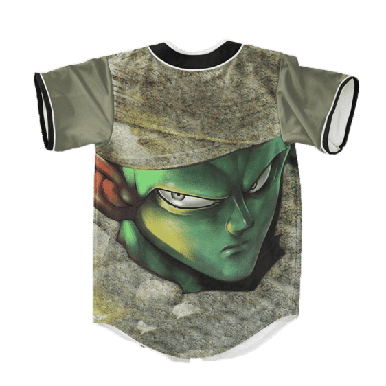 Dragon Ball Z Piccolo Wearing Weed Baseball Jersey