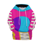 Dragon Ball Z Pink Zeno Symbol Art Kids Hoodie