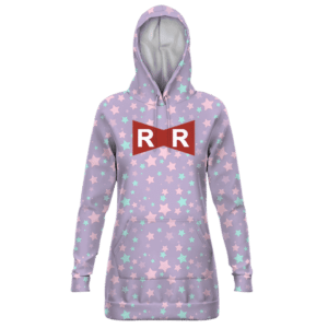 Dragon Ball Z Red Ribbon Army Candy Color Star Hoodie Dress
