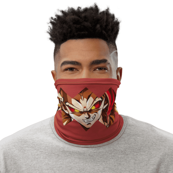 Dragon Ball Z Rycon Badass Red Face Covering Neck Gaiter