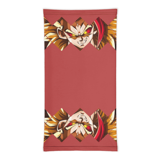 Dragon Ball Z Rycon Badass Red Face Covering Neck Gaiter