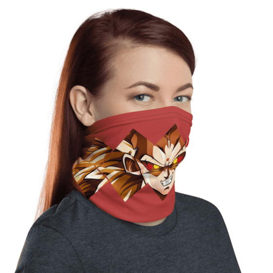 Dragon Ball Z Rycon Badass Red Face Covering Neck Gaiter