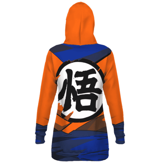 Dragon Ball Z SSJ1 Son Goku Inspired Cosplay Hoodie Dress