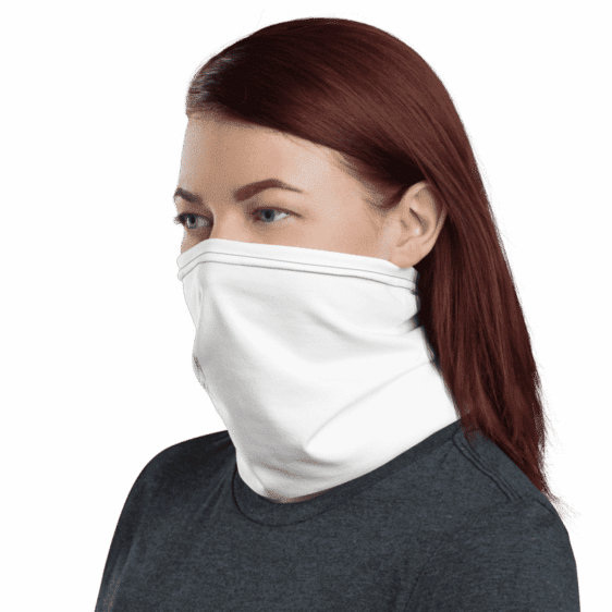 Dragon Ball Z SSJ3 Cabba Dope White Face Covering Neck Gaiter