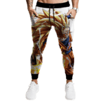 Dragon Ball Z SSJ3 Goku HD Epic All Over Jogger Pants