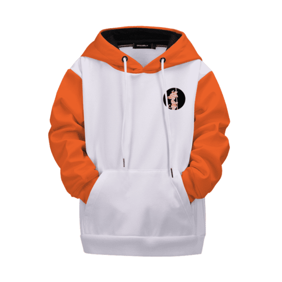 Dragon Ball Z Silhouette Kid Goku Standing Kids Hoodie