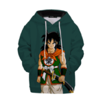 Dragon Ball Z Smirking Advantageous Yamcha Kids Hoodie