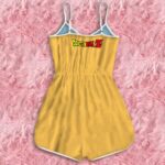 Dragon Ball Z Son Goku Portrait Super Saiyan Yellow Romper