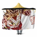 Dragon Ball Z Son Goku Pov Beatdown By Broly Hooded Blanket