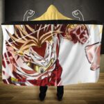 Dragon Ball Z Son Goku Pov Beatdown By Broly Hooded Blanket