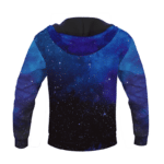 Dragon Ball Z Son Goku Ultra Instinct With Blue Aura Hoodie Back
