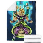 Dragon Ball Z Son Goku Vegeta Broly Super Saiyan Trio Cool Blanket
