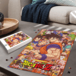 Dragon Ball Z Son Goku Vegeta Family Of Characters Portrait Puzzle