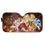 Dragon Ball Z Son Goku Vs Frieza Epic Battle Car Sun Shade