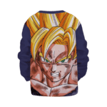 Dragon Ball Z Super Saiyan 2 Goku Scarred Kids Sweatshirt